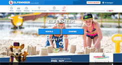 Desktop Screenshot of en.vakantieparkelfenmeer.nl